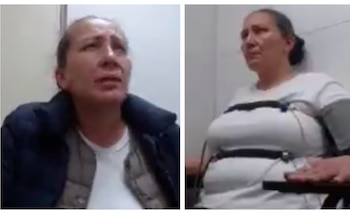 Durante más de tres horas Marelbys Meza estuvo sometida al polígrafo realizado en la sala ubicada en uno de los sótanos de Casa de Nariño - crédito redes sociales