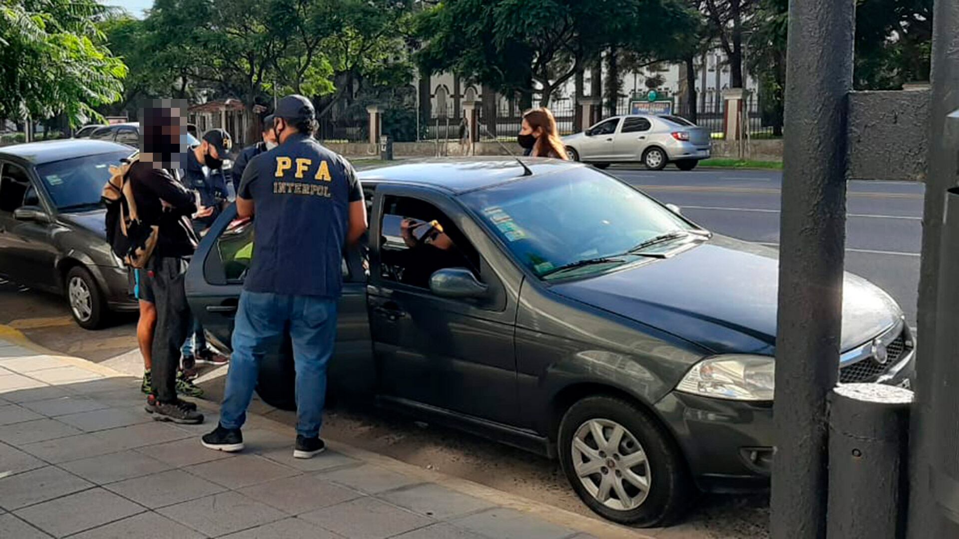 La detención del ladrón de joyas