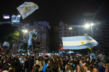 Final Copa Mundial de la FIFA 2026 – Argentina Vs España - obelisco
