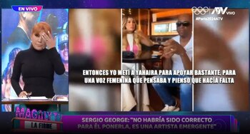 Magaly Medina critica la participación de Yahaira Plasencia en videoclip de Wisin. (Captura: Magaly TV La Firme)