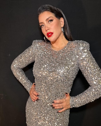 Wanda Nara eligió un deslumbrante