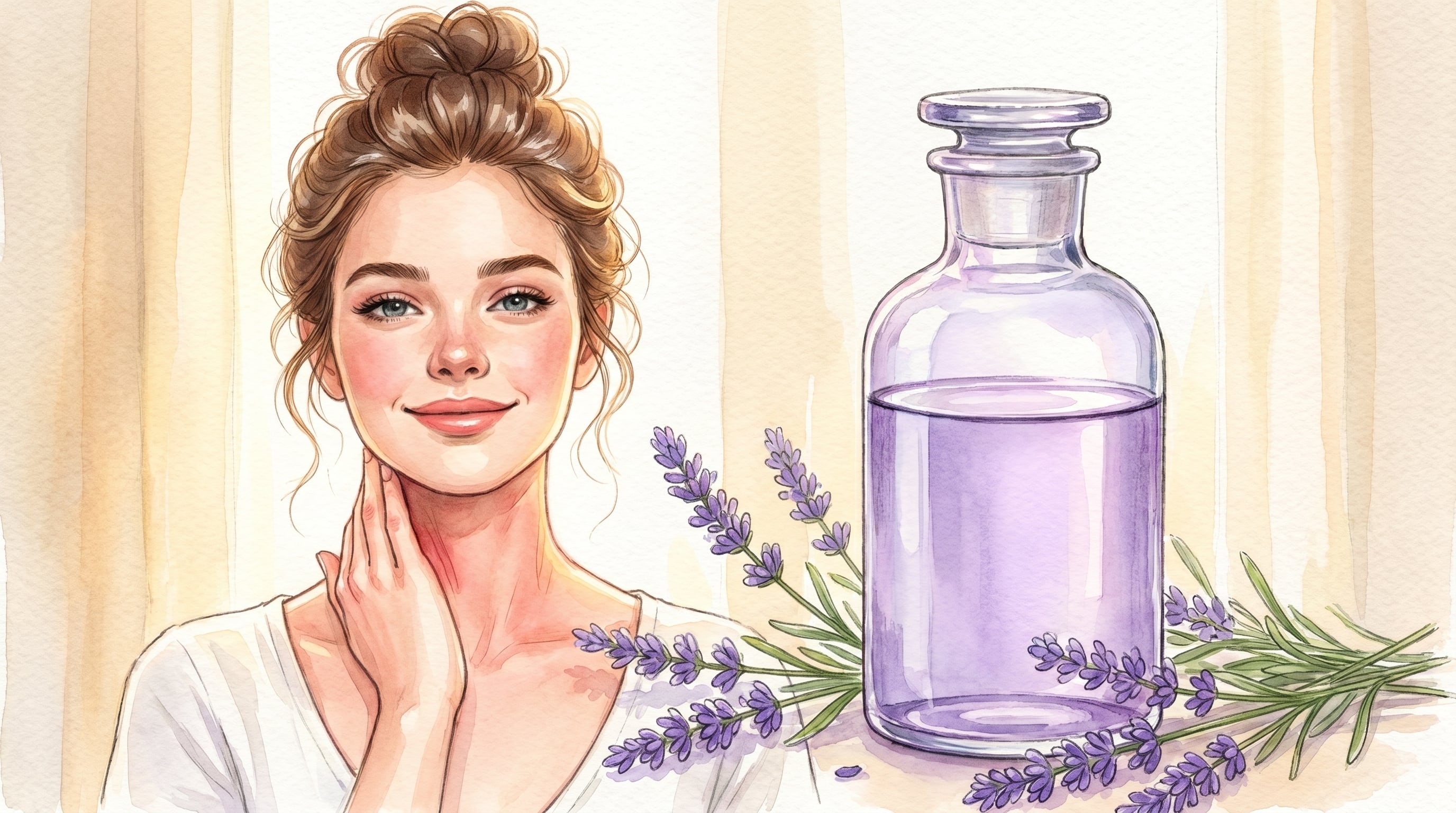 El aceite esencial de lavanda se usa en sábanas, toallas y armarios, aunque no debe aplicarse de forma directa sobre telas delicadas, cuero o seda. (Imagen Ilustrativa Infobae)