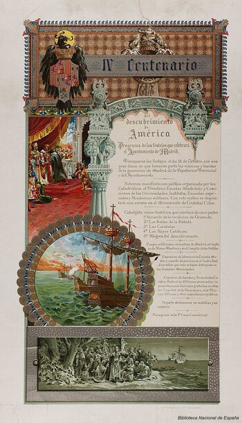 "Durante el Cuarto Centenario de