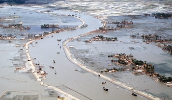 El ciclón de Bangladesh de