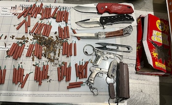 Objetos inusuales y peligrosos son