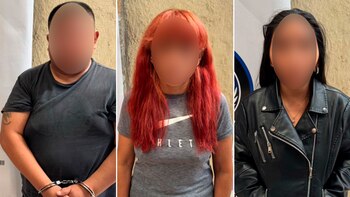 Los tres sospechosos detenidos en