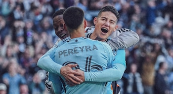 James Rodríguez en siete partidos con Minnesota registra dos asistencias de gol - crédito Minnesota United