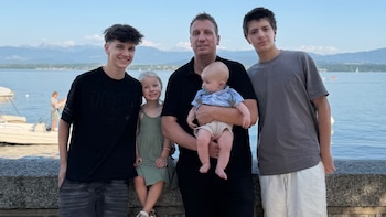 El reencuentro de Maxi López con sus hijos en Italia tras el robo: “Volveremos todos juntos”