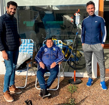 especial muerte de diego armando maradona marca de agua
