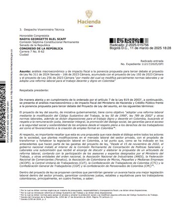 Análisis macroeconómico y de impacto