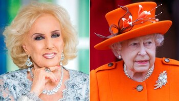 Mirtha Legrand despidió a la Reina Isabel II