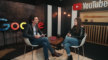 izq. Ramiro Sanchez, director de Marketing para Google Latinoamérica y der. Karla Agis, líder de Cultura y Tendencias para Canadá y Latam