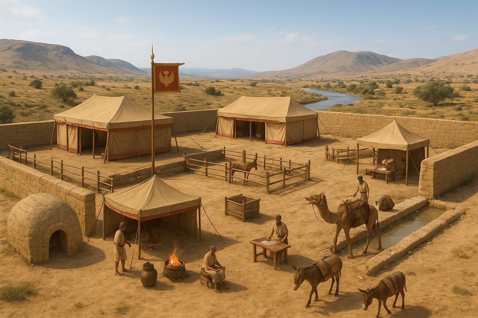 El Persepolis Fortification Archive documenta el abastecimiento sistemático de víveres y materiales en lugares vinculados a fincas reales y jardines (Imagen Ilustrativa Infobae)