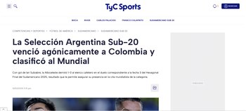 Así fue el titular de