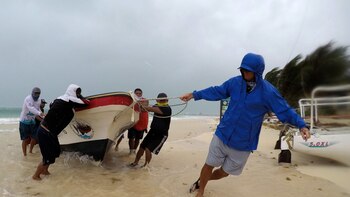 El servicio meteorológico prevé la primera tormenta tropical en 48 horas en sur de México