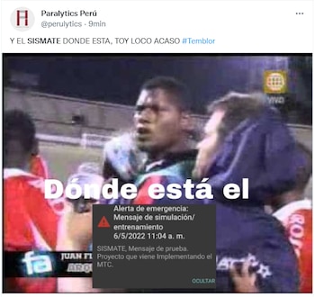 Memes del sismo que se
