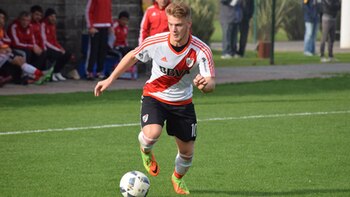 Lucas Beltrán tuvo un meteórico