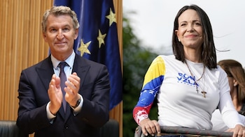 Feijóo recibe este viernes en Génova a María Corina Machado y se suma a un encuentro con cargos del PP y venezolanos residentes en España