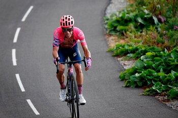 Ciclista colombiano Rigoberto Urán, miembro