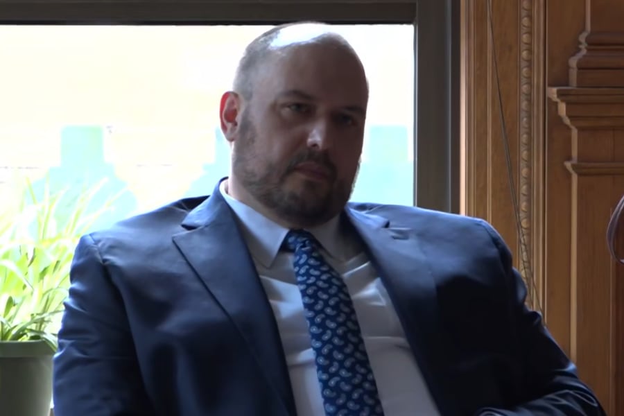 La sentencia de Matthew Exton fue fijada para el 21 de septiembre y podría derivar en una pena de hasta 25 años de prisión (Captura de video: COURT TV).