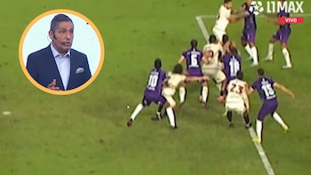 Exárbitro FIFA rechazó el polémico penal a Williams Riveros en Universitario vs Comerciantes Unidos: “Es un piscinazo”