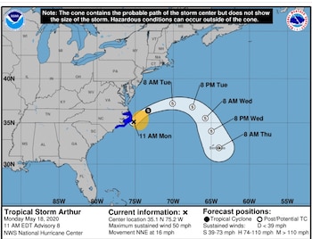 (Foto: Facebook/Centro Nacional de Huracanes)