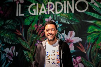 El exfutbolista uruguayo Álvaro "Chino"