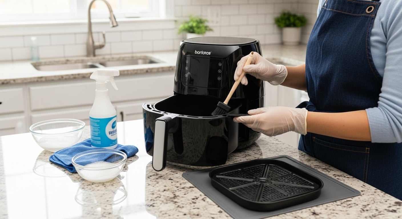 Usar bases de silicona, ajustar la capacidad y limpiar con regularidad son hábitos que potencian la versatilidad de la air fryer - (Imagen Ilustrativa Infobae)