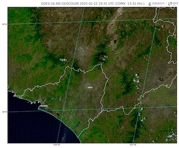 Imagen 2: GOES 16 ABI