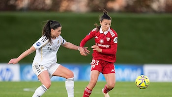 La delantera española Inma Gabarro