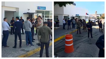 Mujer arrojó una bomba molotov y robó un banco en Guadalajara