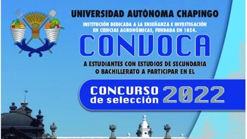 Convocatoria Universidad de Chapingo: fechas