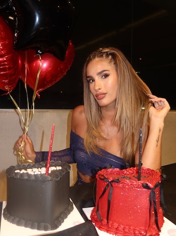 Poggio tuvo globos de helio