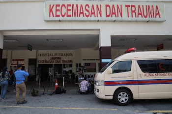 Imágenes del hospital al que