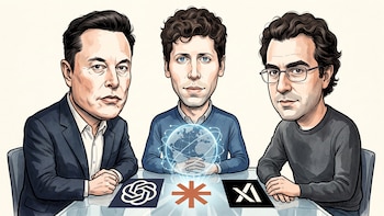 Elon Musk de X, Sam Altman de OpenAI y Dario Amodei de Anthropic quieren desacelerar el desarrollo de la IA