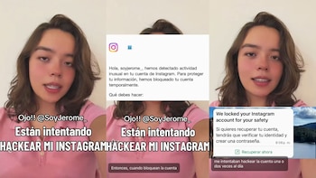 Jerome Sanabria aseguró que trataron de hackear su cuenta de Instagram con 550 mil seguidores: “Espero pronto recuperar todo el acceso”