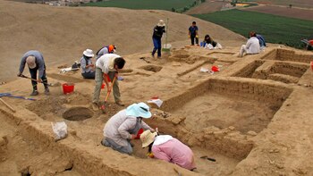 Aún queda un 95% del sitio por explorar, con potencial para nuevos descubrimientos significativos. (PUCP)