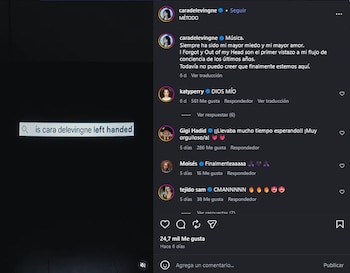 Cara Delevingne admitió que la música siempre ha sido uno de sus miedos a vencer. (Instagram)
