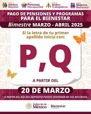 Pensión para el Bienestar de las Personas Adultas Mayores