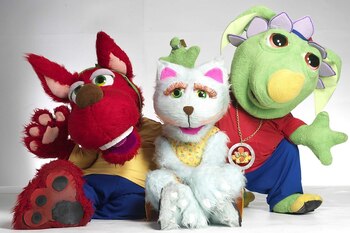 Los personajes del programa infantil