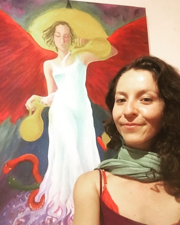 María Fernanda compartía en sus