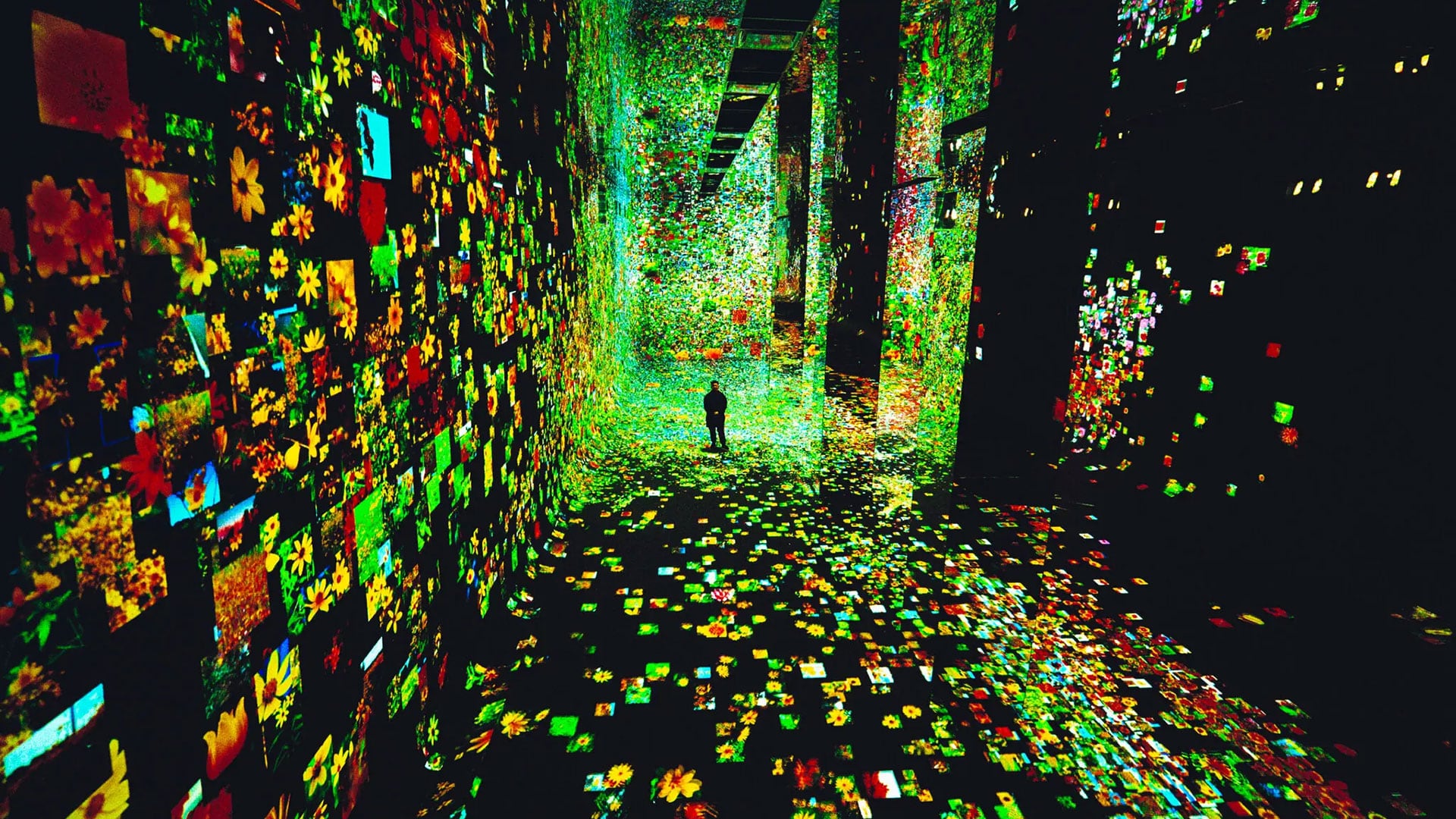 Un vistazo al interior de Dataland, un espacio dedicado exclusivamente al arte generado por Inteligencia Artificial