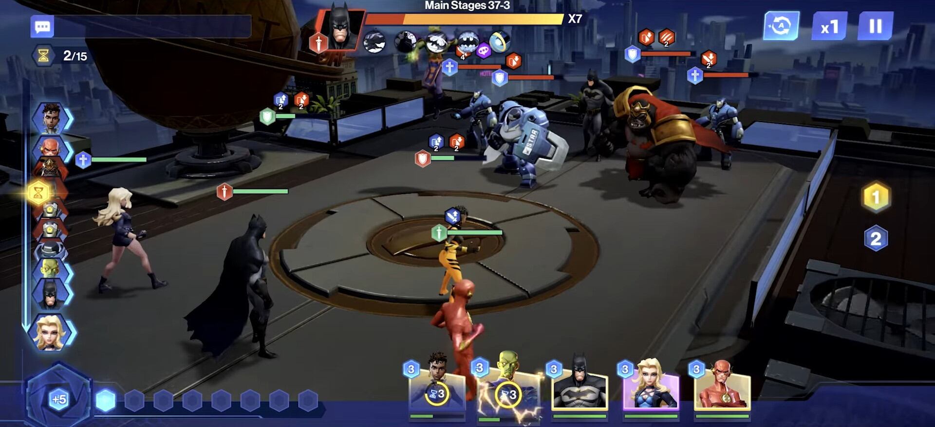 DC Worlds Collide, de Nuverse.