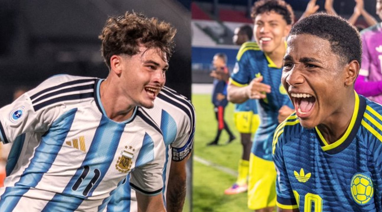 Argentina y Colombia, cara a cara en Asunción (Conmebol)