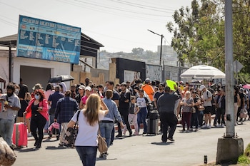 El cruce de Tijuana y San Diego es la frontera más transitada del mundo (EFE)