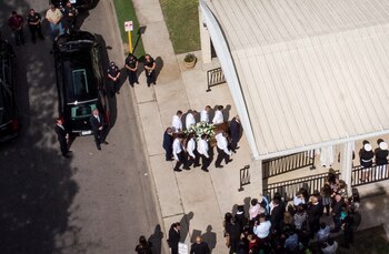 Funeral de una de las