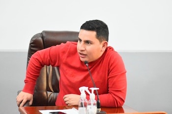 El concejal de Funza, John