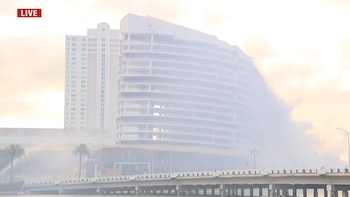 El icónico hotel Mandarin Oriental de Miami es demolido tras 25 años en Brickell Key