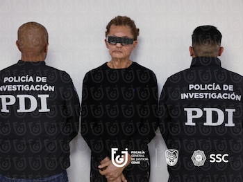 Agentes de la PDI cumplimentaron la orden de aprehensión contra Salvador "N". Crédito: FGJCDMX
