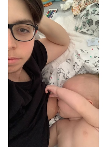 Nunca dio la teta en